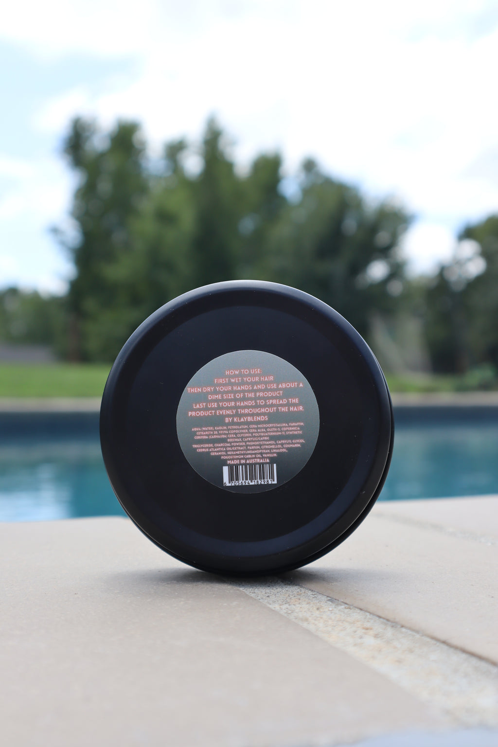 Max Hair Clay Charcoal Edition