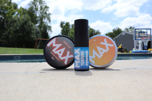 Max Hair Styling Collection – Both Clays & Texture Powder