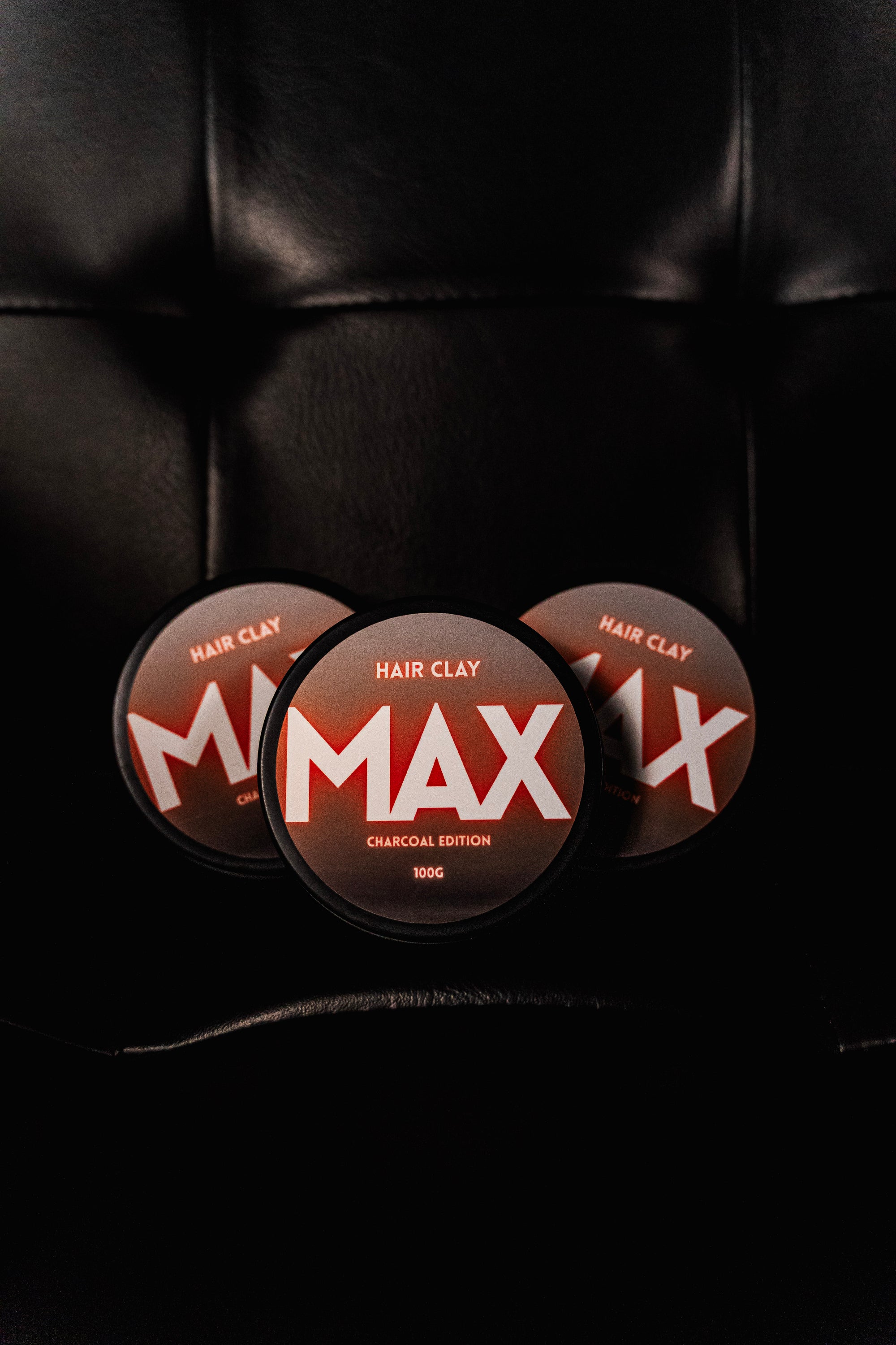 Max Hair Clay Charcoal Edition