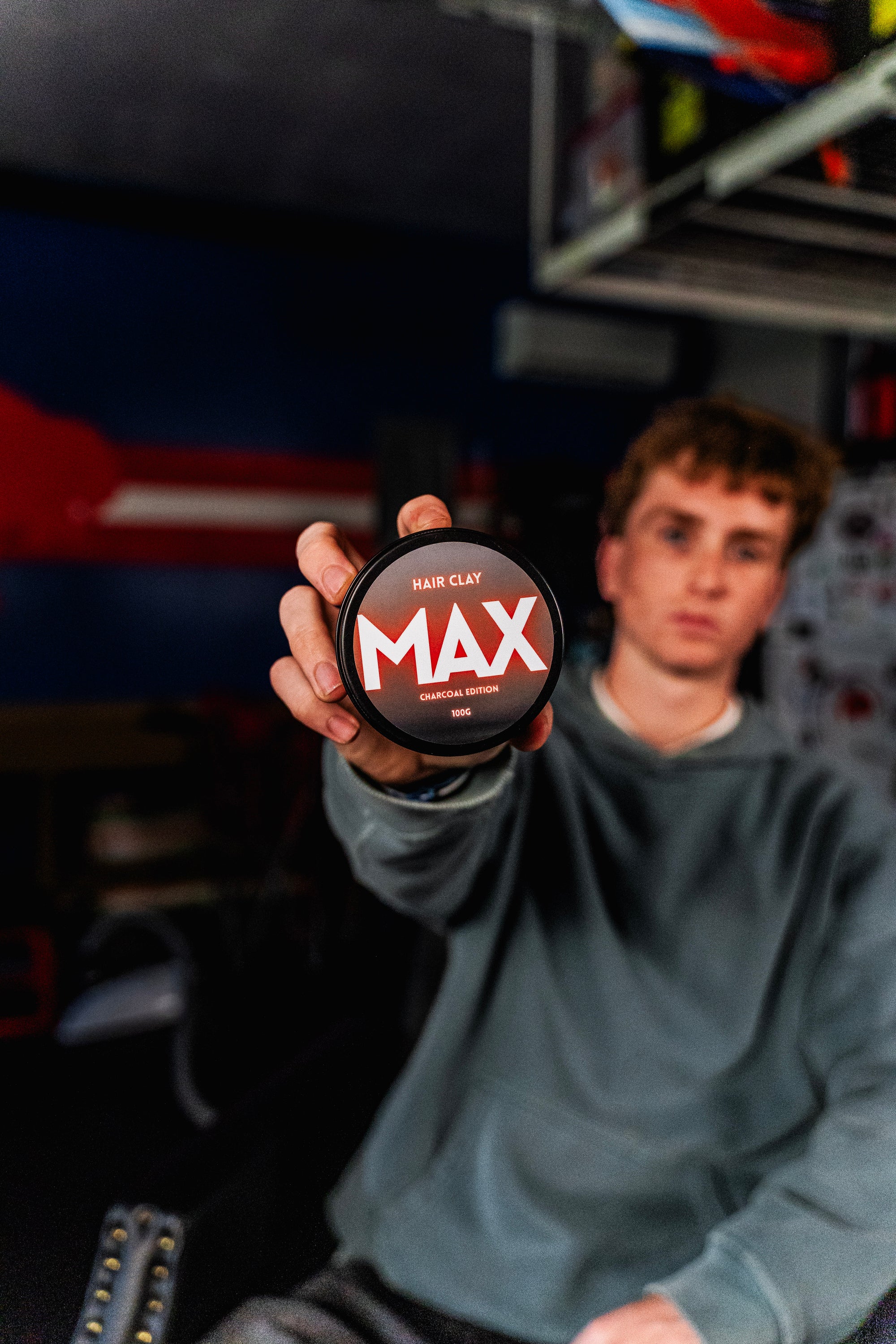 Max Hair Clay Charcoal Edition