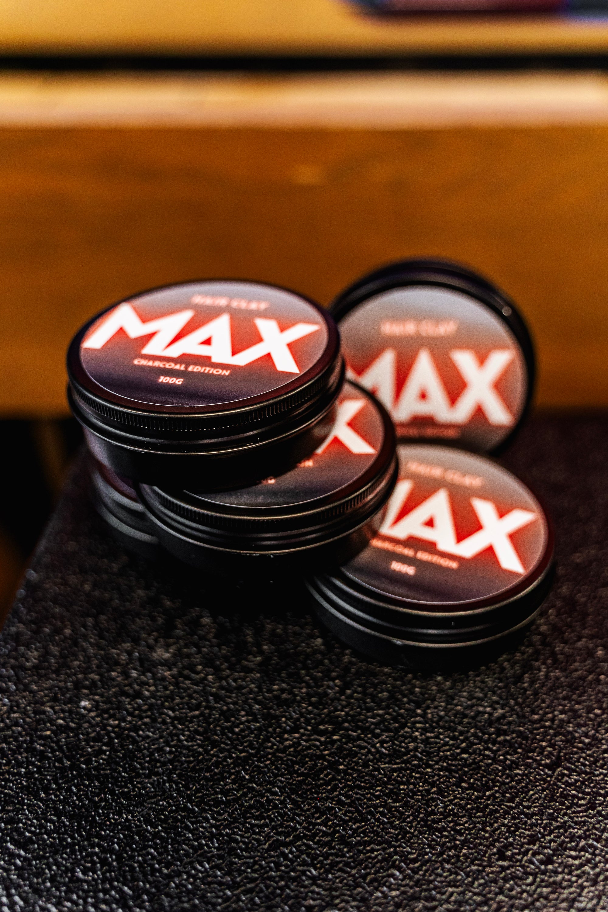 Max Hair Clay Charcoal Edition