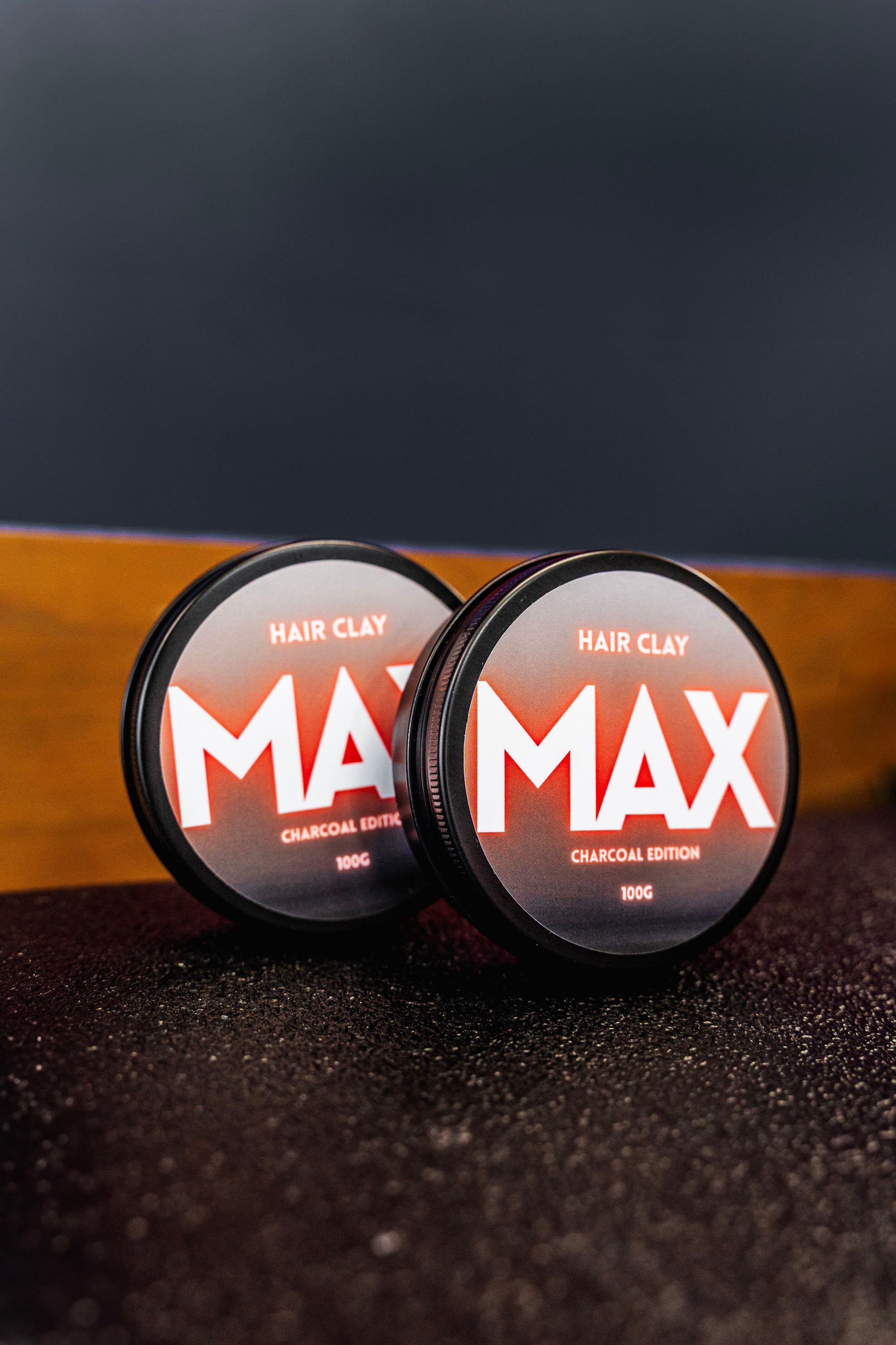 Max Hair Clay Charcoal Edition